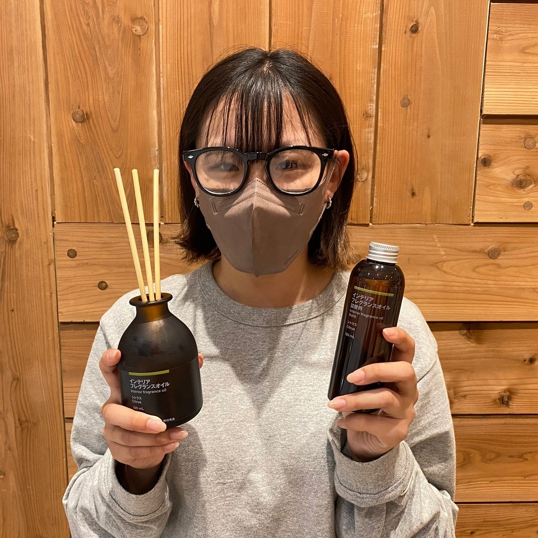 イオンモール岡山】インテリアフレグランスオイルの詰替え用｜ 無印良品