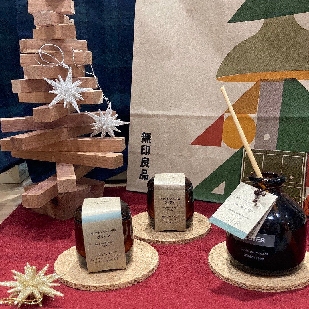フレグランスキャンドルと季節の香り商品のご紹介