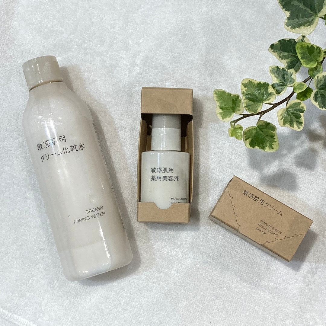 敏感肌用シリーズのご紹介写真