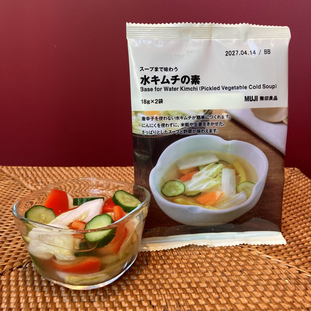 新商品、水キムチのご紹介です。