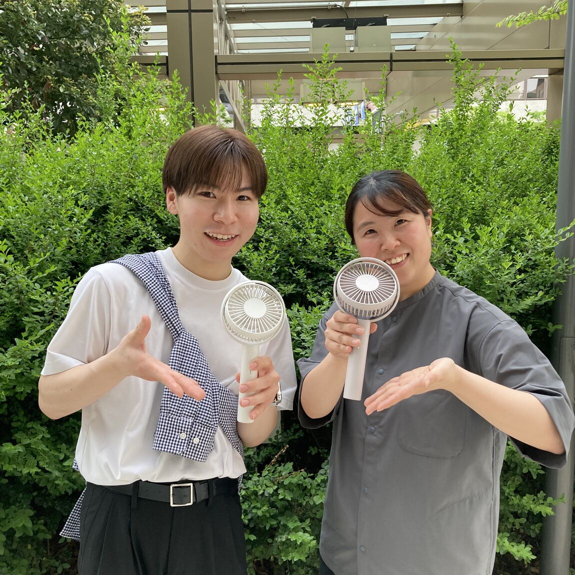ハンディファンの写真