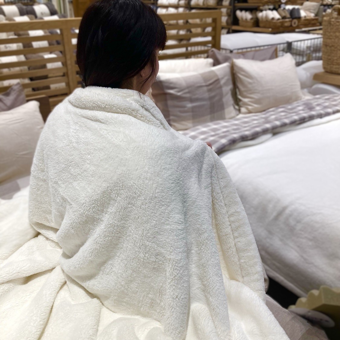 あたたかファイバー毛布