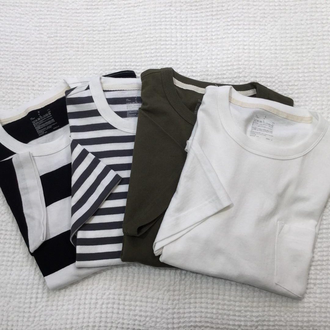 キービジュアル画像：無印良品のＴシャツ｜スタッフのおすすめ