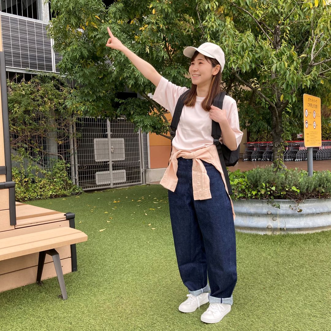 ​【ららぽーと和泉】Tシャツのおすすめ４コーデ②