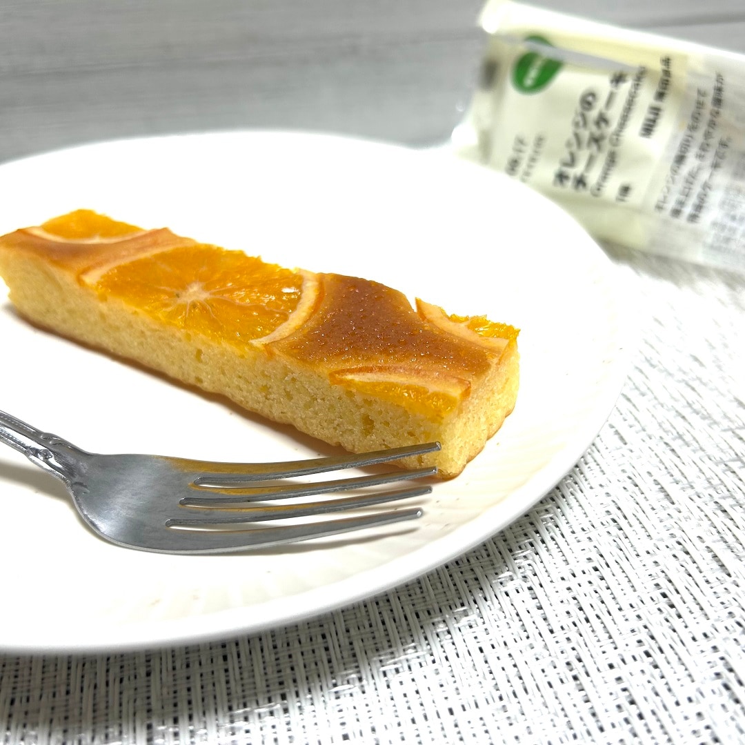 オレンジチーズケーキ