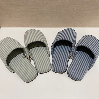 【イオンモール札幌平岡】やわらかな履き心地　サッカー織　足なりスリッパ