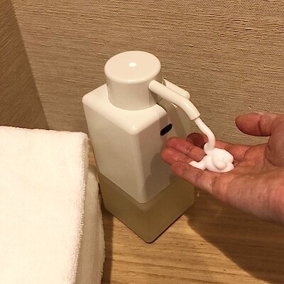 【イオンモール多摩平の森】 新商品｜ポンプに触れず出てくる 泡ハンドソープ