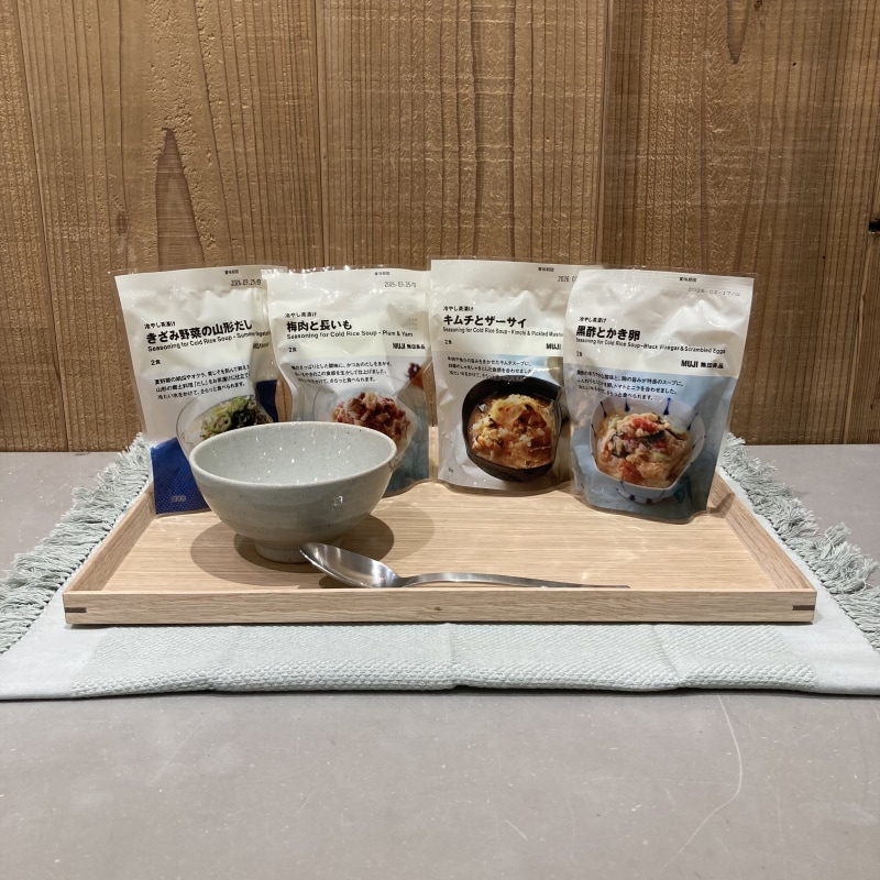 冷やし茶漬け四種のパッケージ画像