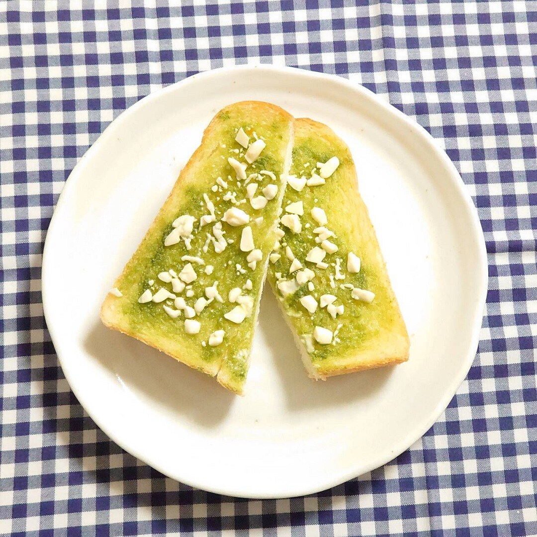 抹茶トースト