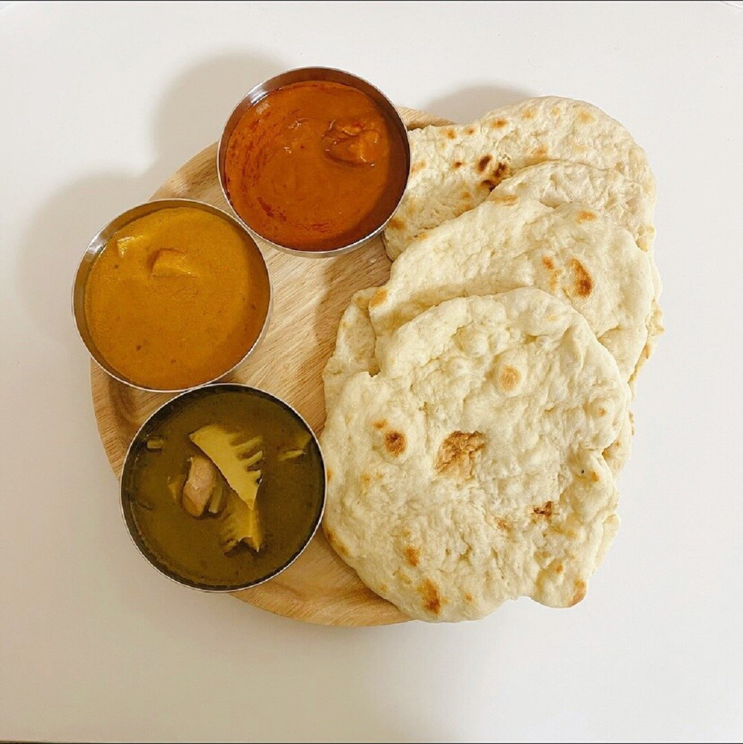 ナンとカレー