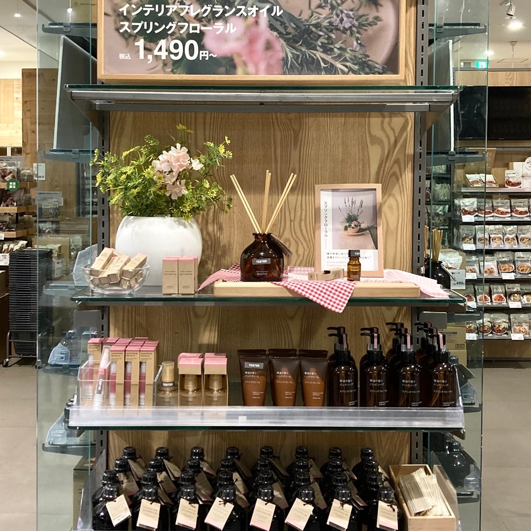 スプリングフローラルの香り　8種