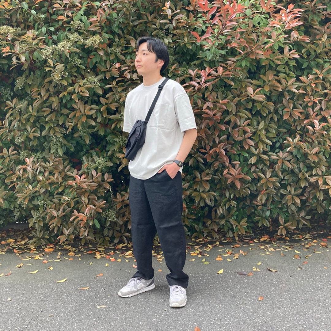 紳士　正面　ショルダーバッグ