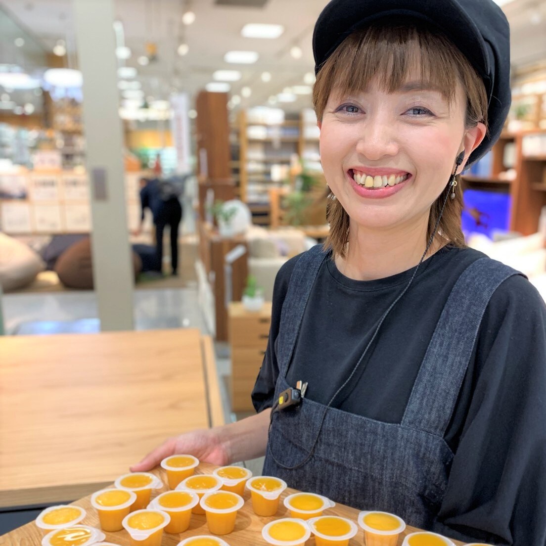 キービジュアル画像：今日の試食～果汁100％ひとくちゼリー　みかん～