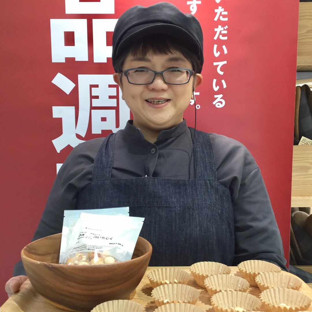 キービジュアル画像：今日の試食～バランス良く組み合わせた クルミ＆白いちじく～
