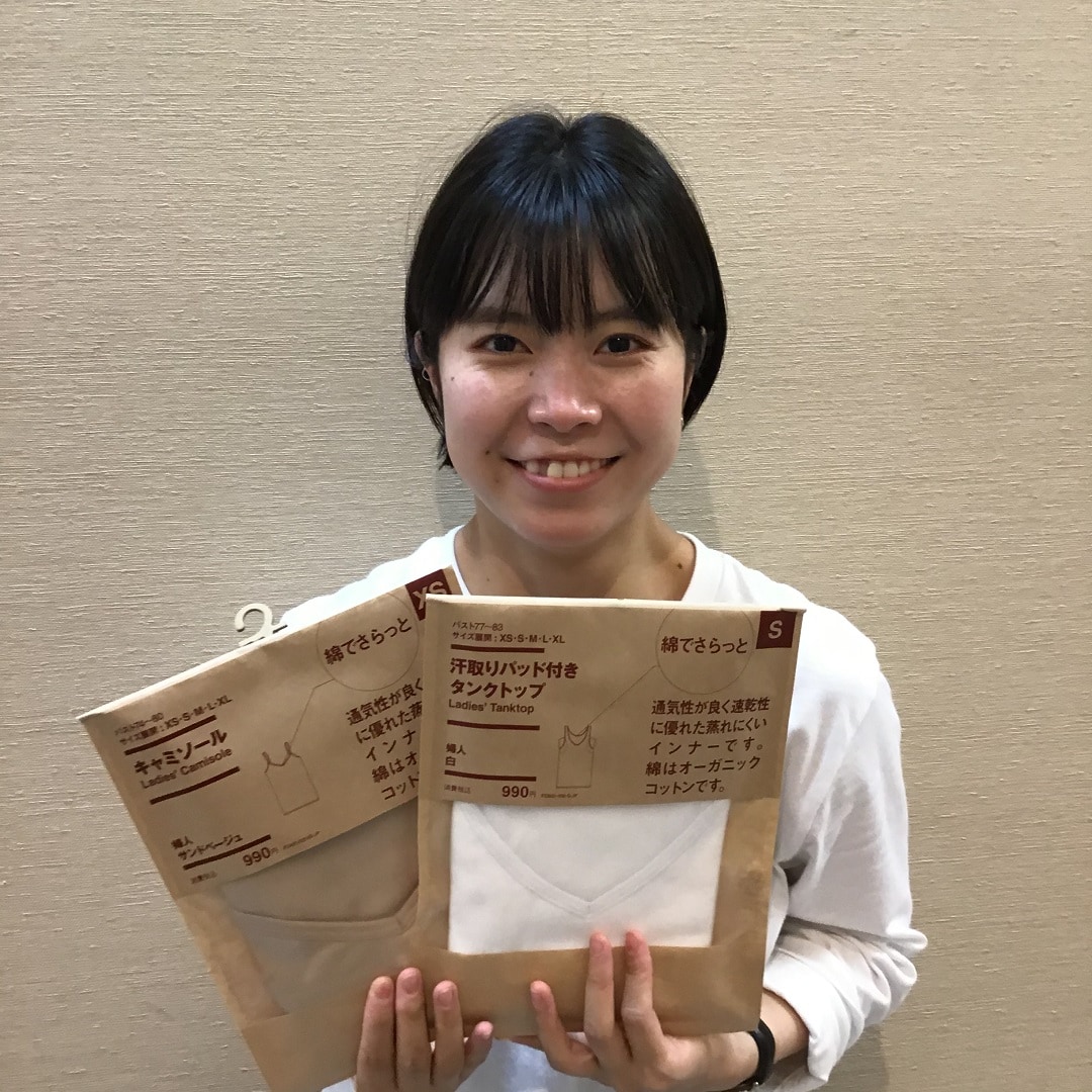 【イオンモール倉敷】綿さらで過ごす夏｜綿でさらっとインナー
