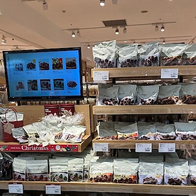 【イオンモール倉敷】冬の人気商品カカオトリュフ入荷しました