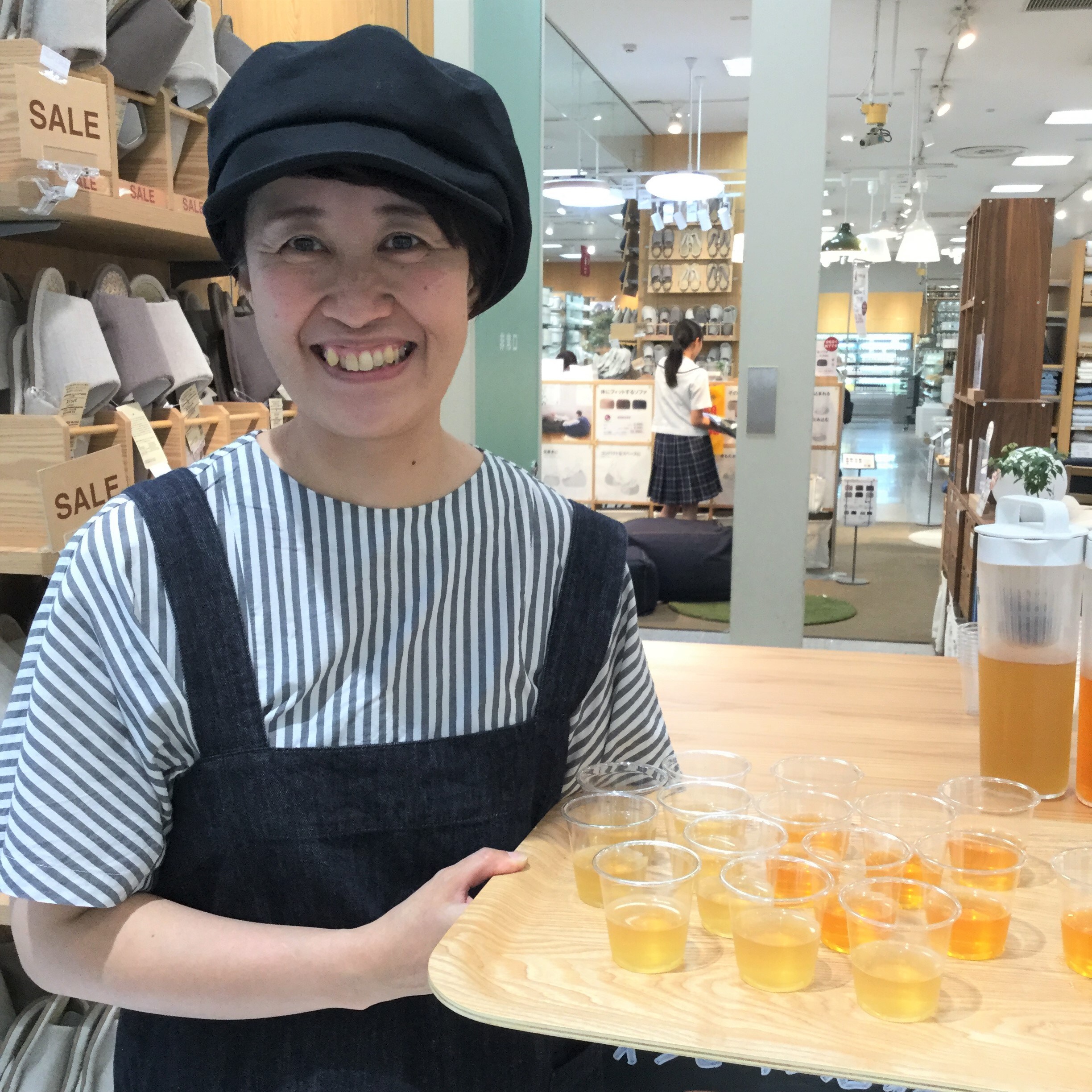 キービジュアル画像：今日の試食～水出し有機ルイボスティー・国産大豆の黒豆茶～