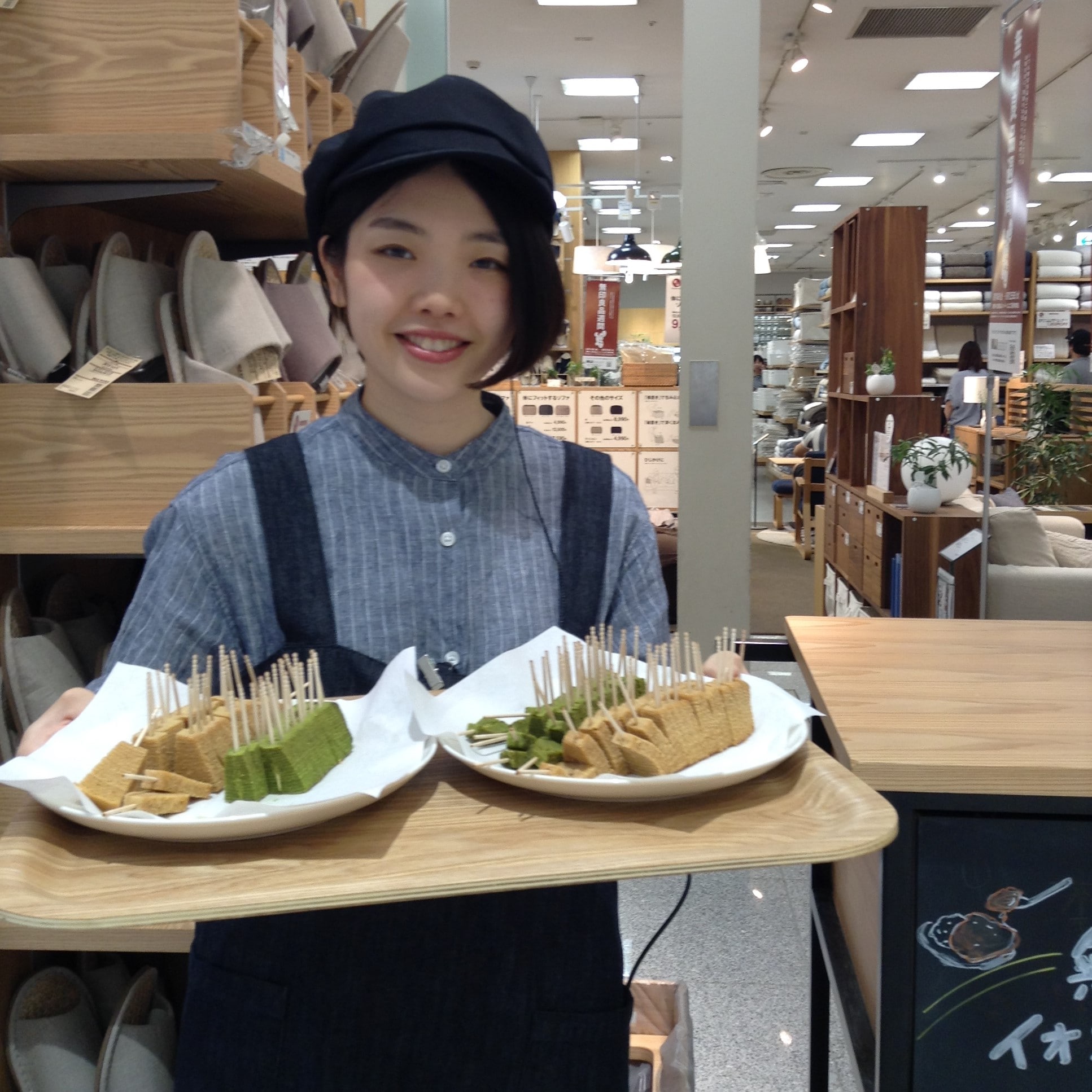 キービジュアル画像：今日の試食~不揃い メープルバウム／宇治抹茶バウム~