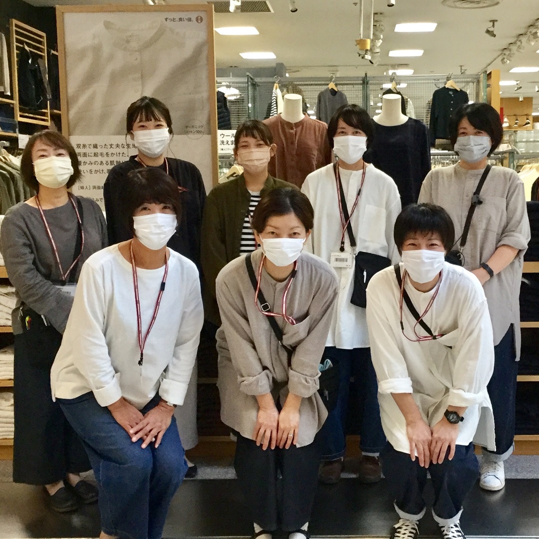 【イオンモール倉敷】私たち、フランネルを着て働きました。