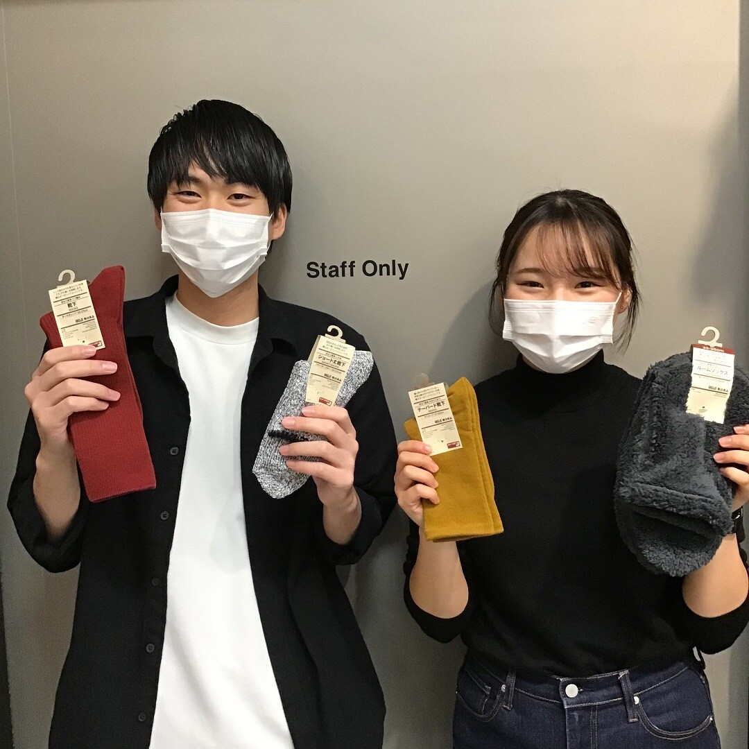 【イオンモール倉敷】11月11日は”靴下の日”