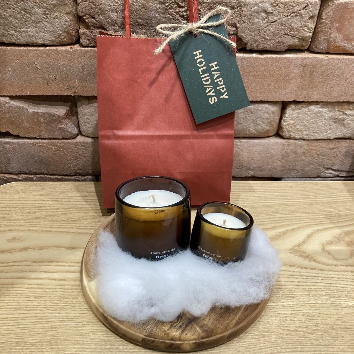 綿の上フレグランスキャンドルM・Lサイズ