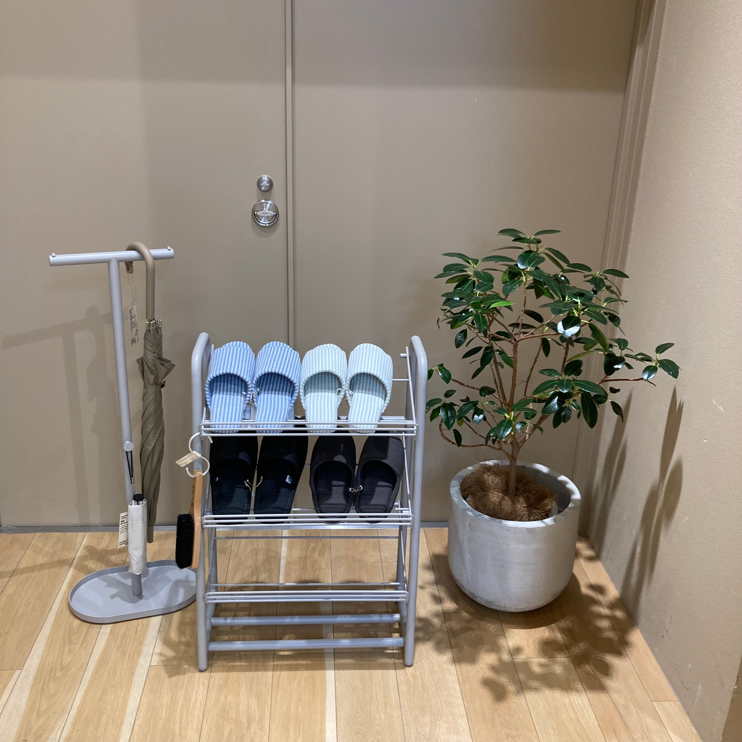 サッカー生地のスリッパの画像