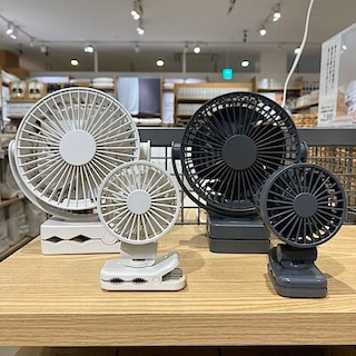 【プレ葉ウォーク浜北】ハンディファンからクリップファンが新登場です。