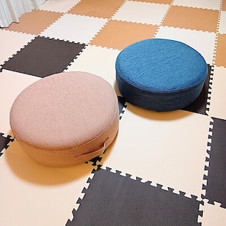 【カラフルタウン岐阜】まんまる軽いクッション