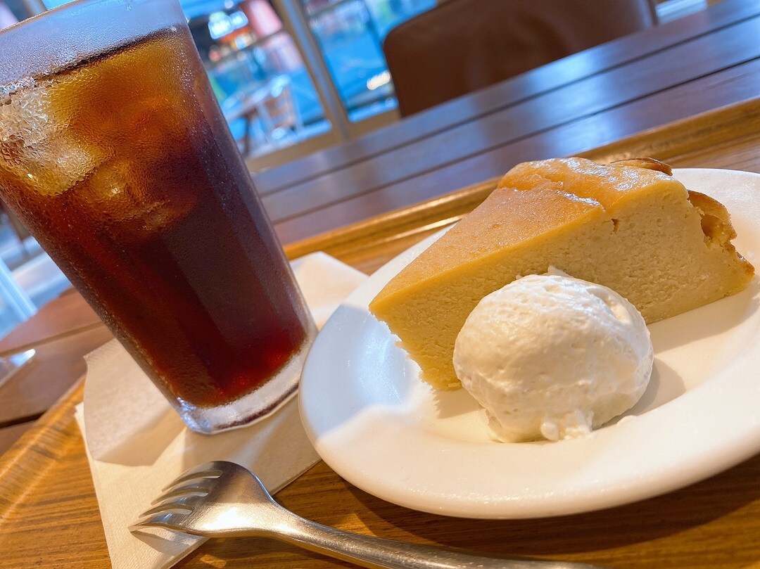 【Café MUJI キャナルシティ博多】チーズケーキとペアリングしてみらんね