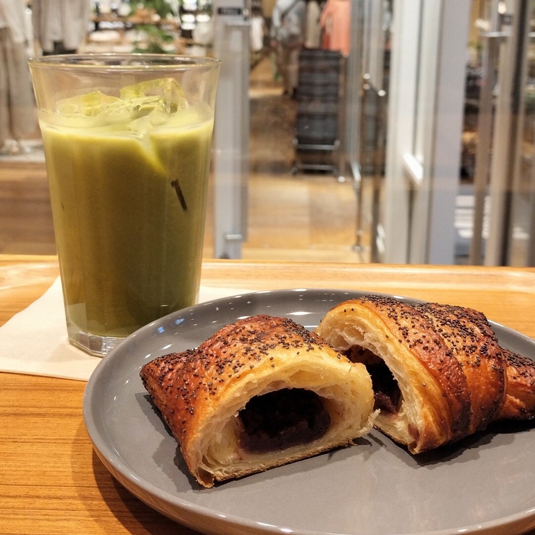 あんクロと抹茶ラテ