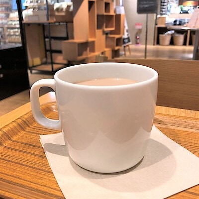 【CafeMUJIキャナルシティ博多】期間限定ミルクティー＆紅茶ゼリーパフェ