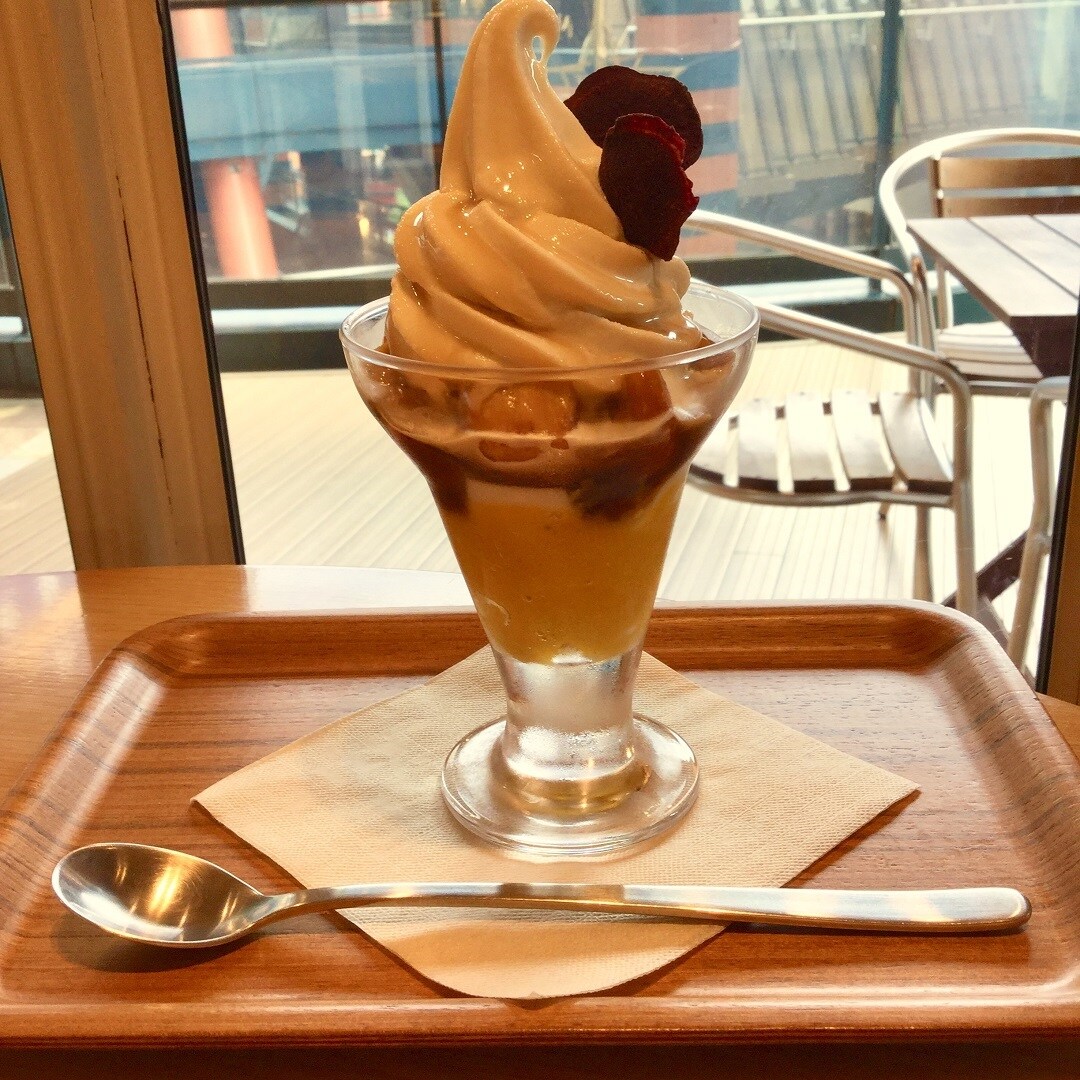 かぼちゃのパフェ