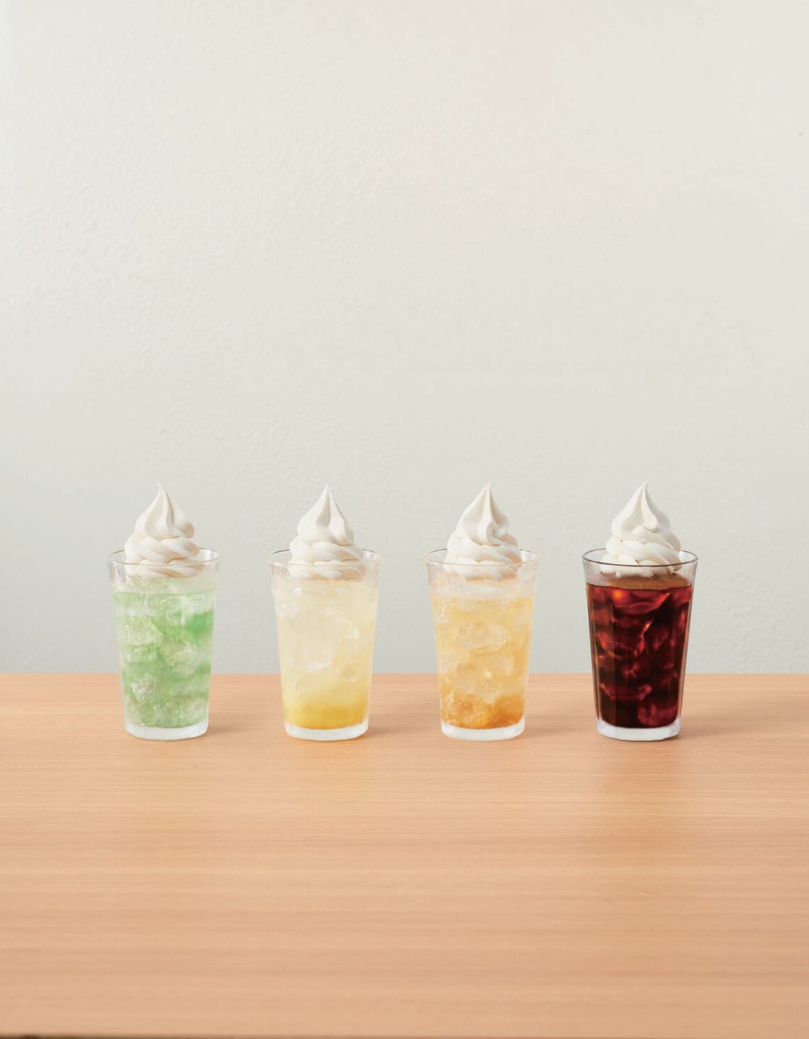 トッピングソフトクリーム期間限定300円が190円に