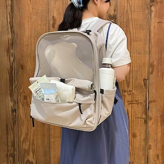 【ゆめタウン東広島】コンパクトに畳める！ペット用リュック型キャリーバッグが新登場！