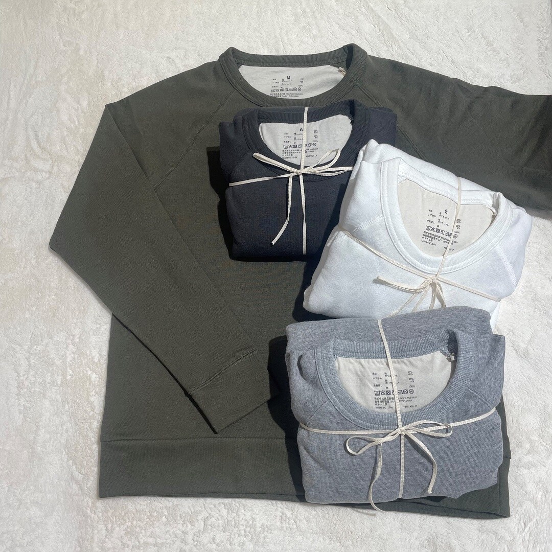 紳士 ハーフジップスウェットシャツ | 無印良品