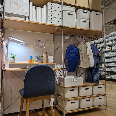 【新百合丘オーパ】こどもの身支度収納棚