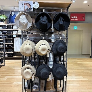 【新百合丘オーパ】無印のものあつめ｜ＵＶカットリヨセルリネンキャペリン・ＵＶカット洗えてたためるキャペリン