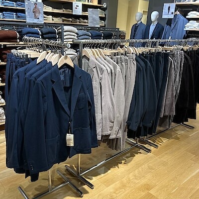 【新百合丘オーパ】無印のものあつめ｜紳士 起毛ストレッチジャケット