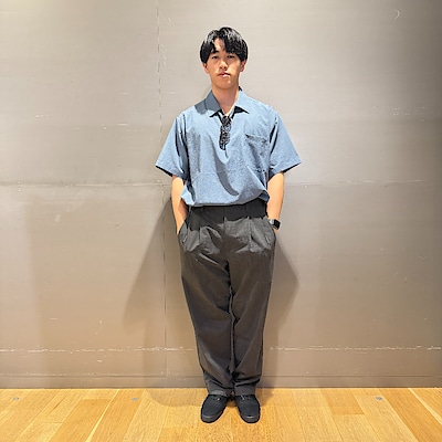 紳士 風を通すストレッチサッカーノータックパンツ | 無印良品