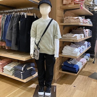 【新百合丘オーパ】キッズコーデ!  ライトスウェットクルーネック五分袖Tシャツ