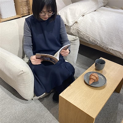 コの字の家具 積層合板 オーク材 幅70cm | 無印良品