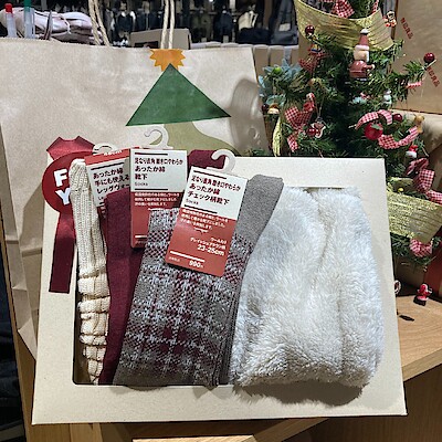 【新百合丘オーパ】無印のものあつめ｜綿100％ あったか綿インナー【ギフト提案】