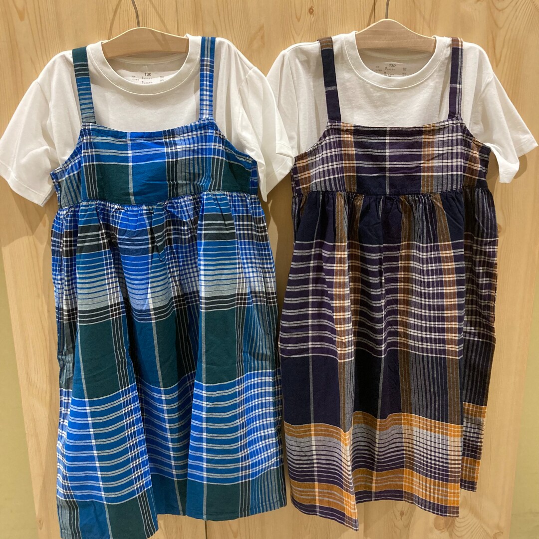 新百合丘オーパ】 キッズコーデ 最旬！マドラスチェックキャミソール