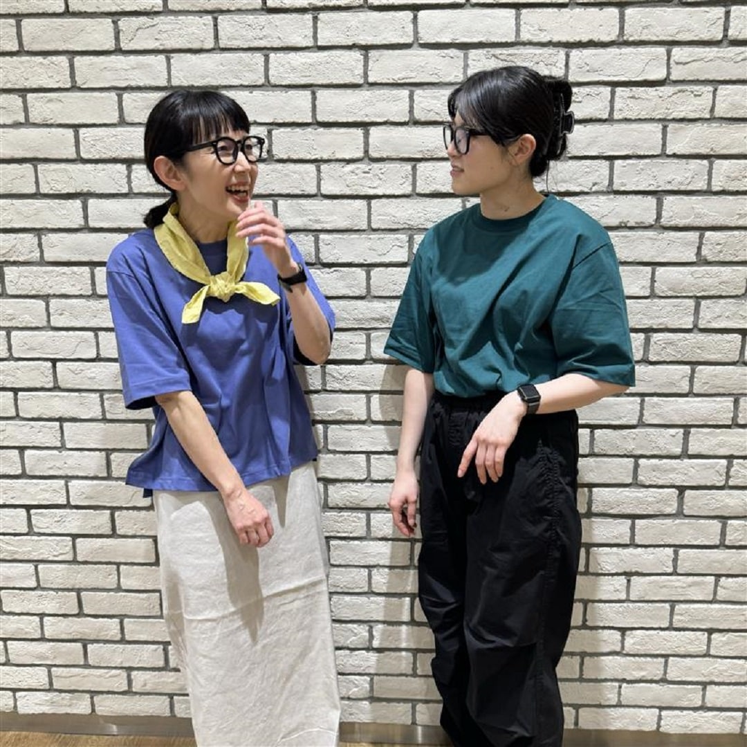 涼感Tシャツ着用写真