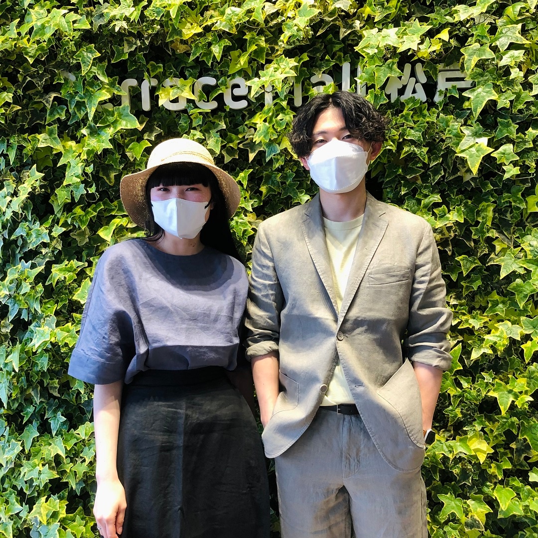 ヘンプ着用全身写真