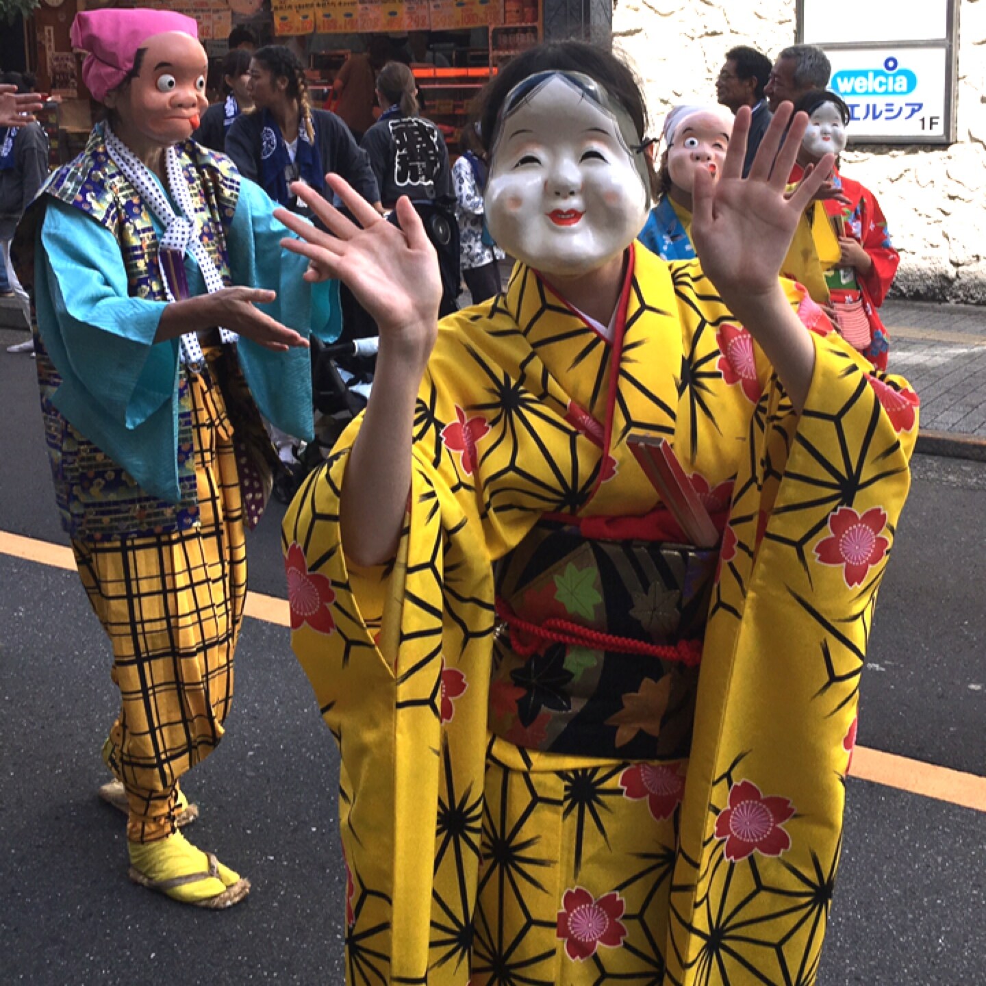 キービジュアル画像：てくてく三鷹 ｜ 下連雀八幡大神社大祭