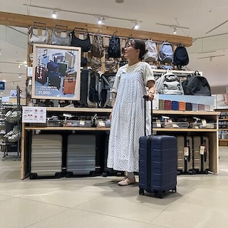 【アリオ倉敷】おすすめ旅行アイテム｜バーを自由に調整できるハードキャリーケース