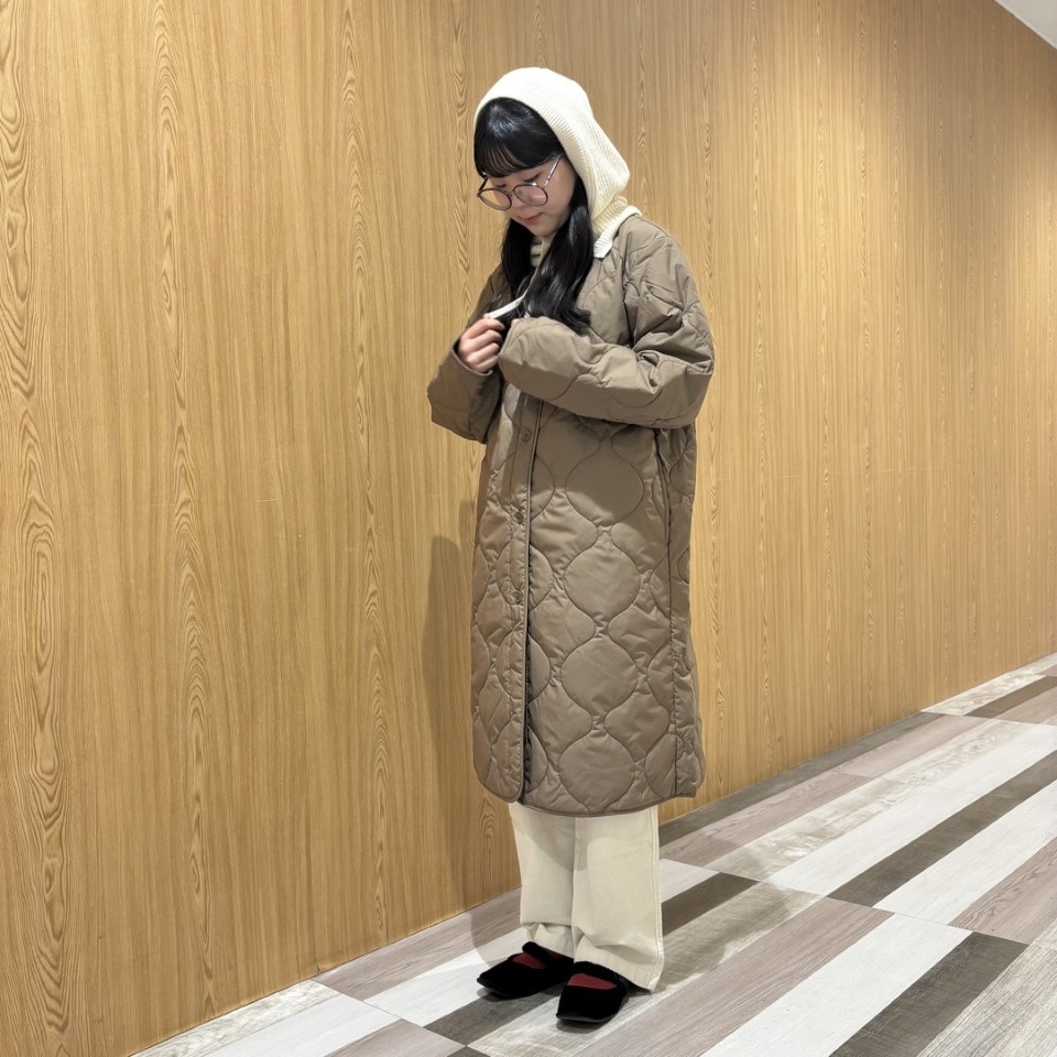 キルティングコート