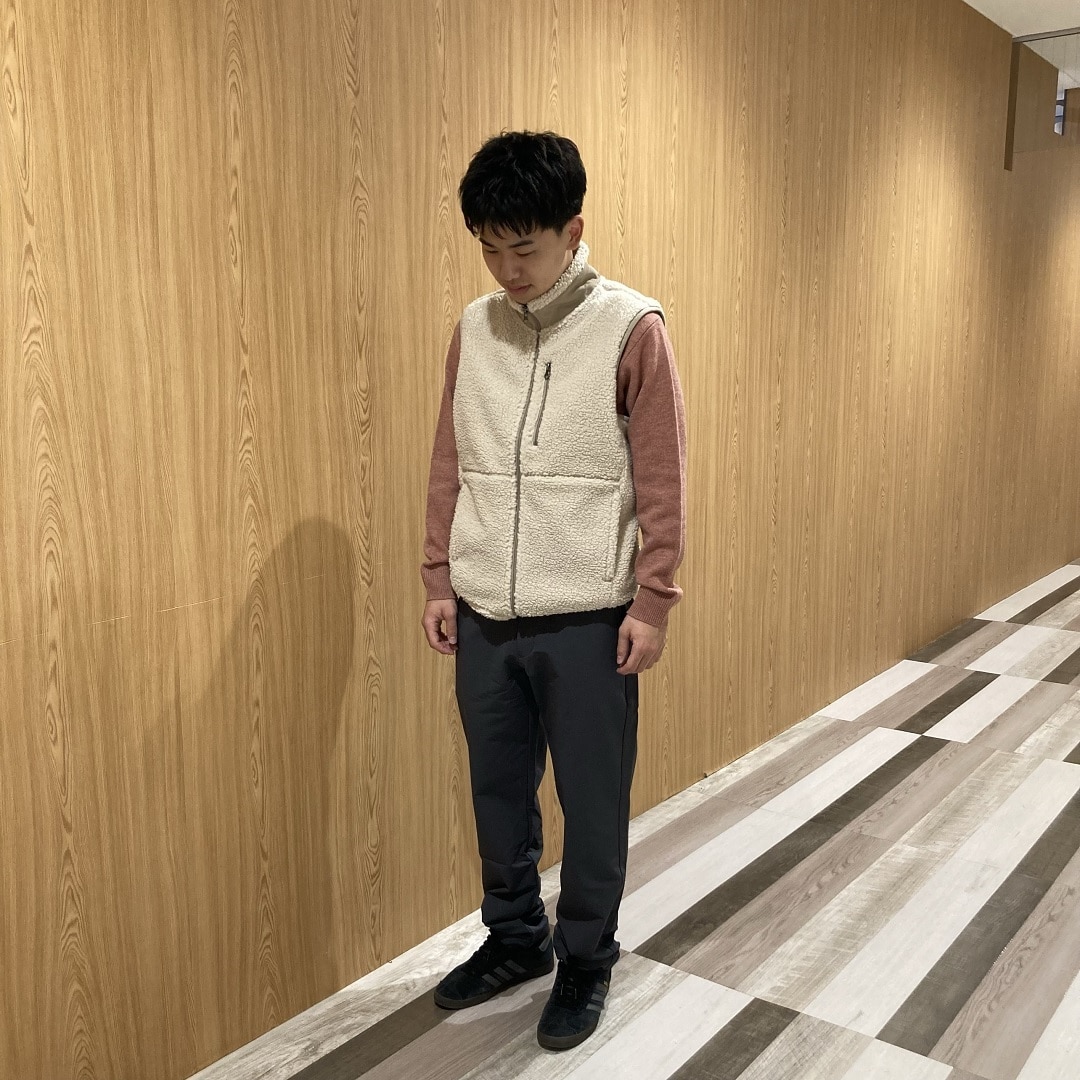 ボアフリースベスト