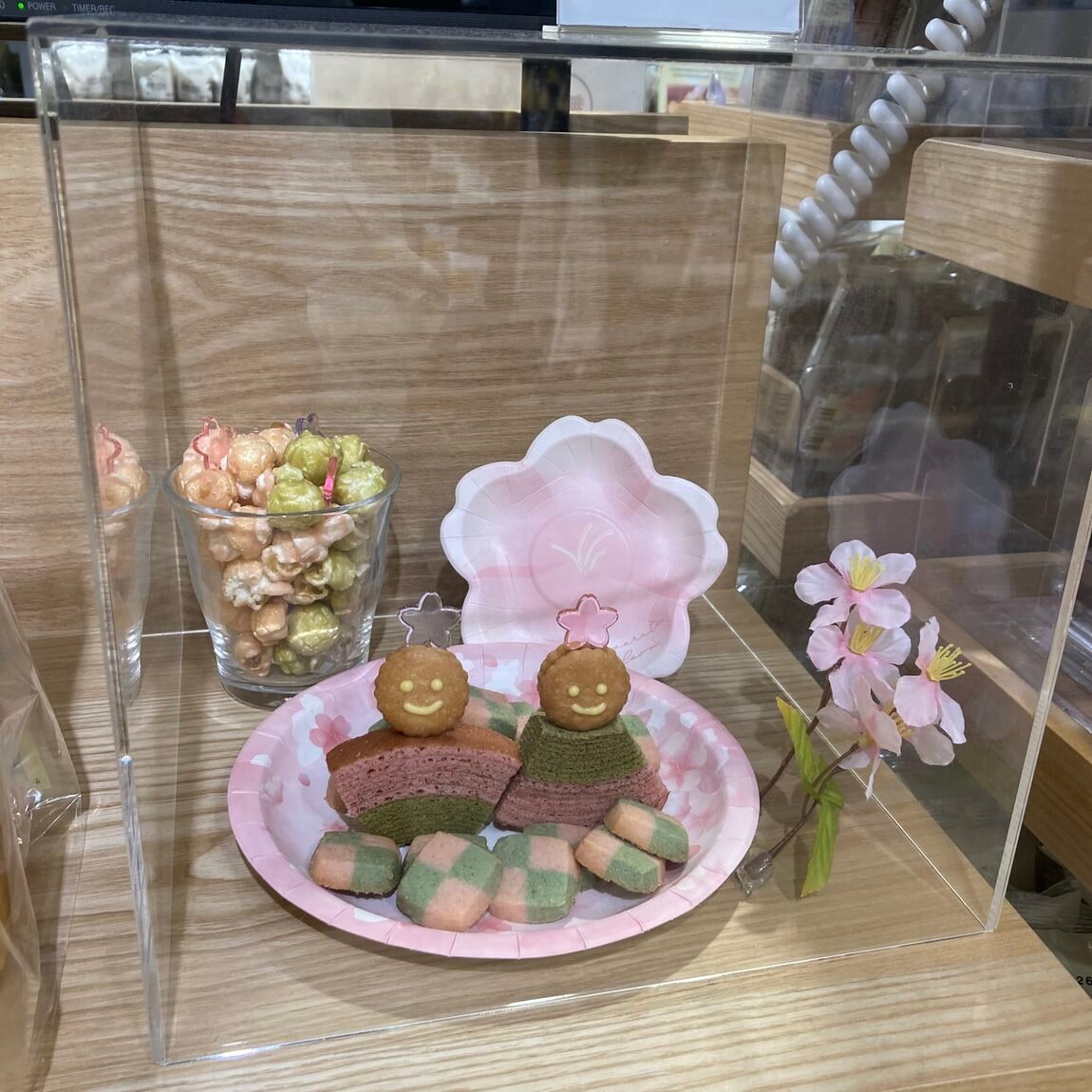 桜シリーズのお菓子